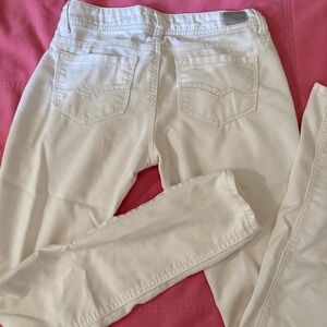Almost Famous White Skinny Jeans Size 3